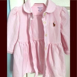 Ralph Lauren 💯 % cotton dress (6 months)